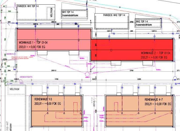 Wohnung zur Miete 880 € 75,4 m² Wildendürnbach 423 Wildendürnbach 2164