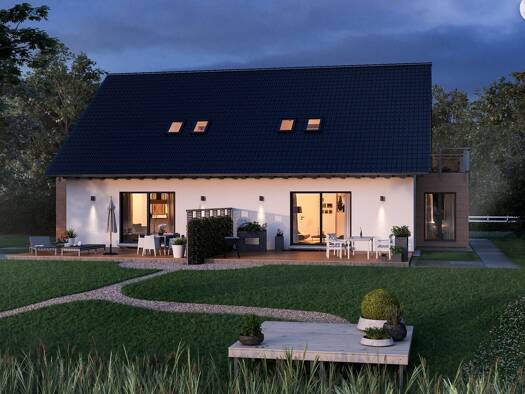 Doppelhaushälfte zum Kauf provisionsfrei 460.768 € 5 Zimmer 139,4 m² 750 m² Grundstück Fautenbach Achern 77885