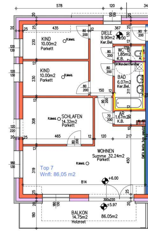 Wohnung zum Kauf 296.000 € 4 Zimmer 86,1 m²<br/>Wohnfläche 2.<br/>Geschoss Sankt Johann in der Haide 8295