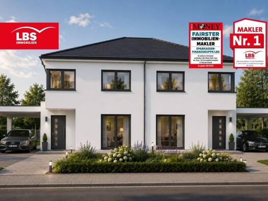 Doppelhaushälfte zum Kauf - Erstbezug 515.000 € 4 Zimmer 136 m² 276 m² Grundstück Rheinbrohl Rheinbrohl 56598