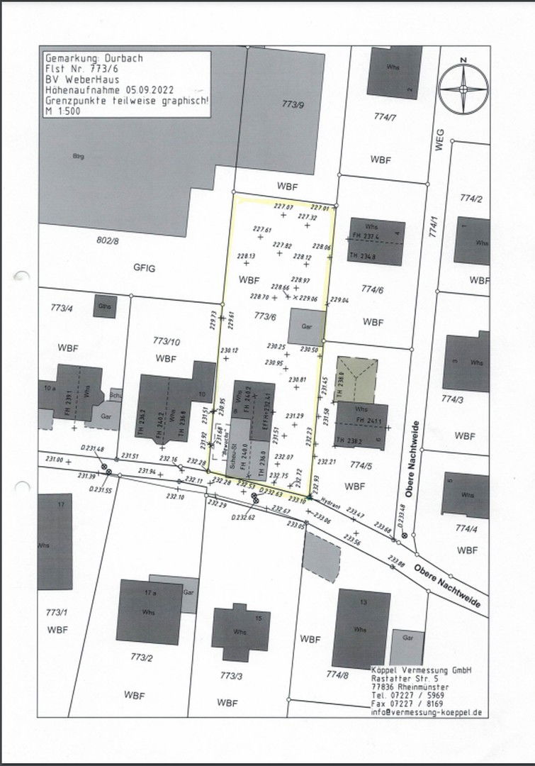 Grundstück zum Kauf provisionsfrei 530.000 € 1.167 m²<br/>Grundstück Durbach Durbach 77770