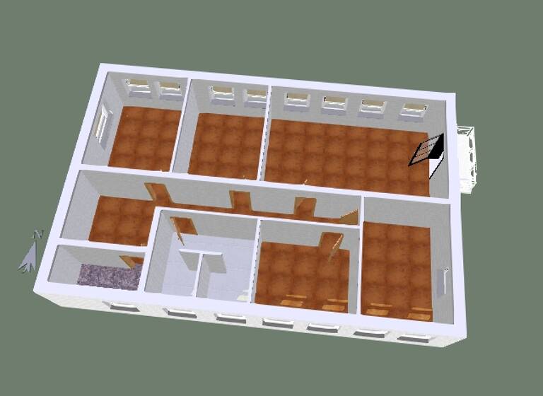 Wohnung zur Miete 715 € 4 Zimmer 130 m² 1. Geschoss frei ab sofort Waldenburger Straße 10 Limbach-Oberfrohna 09212