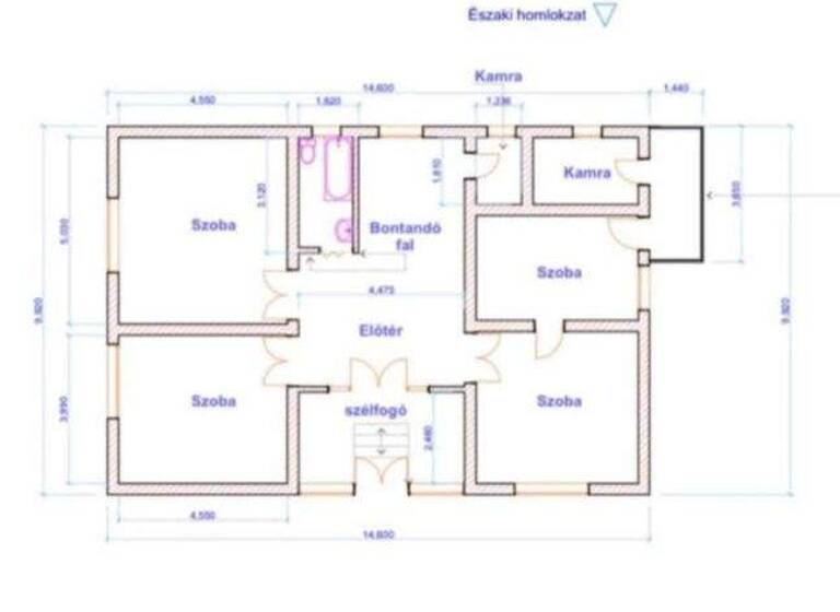 Haus zum Kauf 101.500 € 4 Zimmer 130 m² 1.100 m² Grundstück Magyarszentmiklós 8776