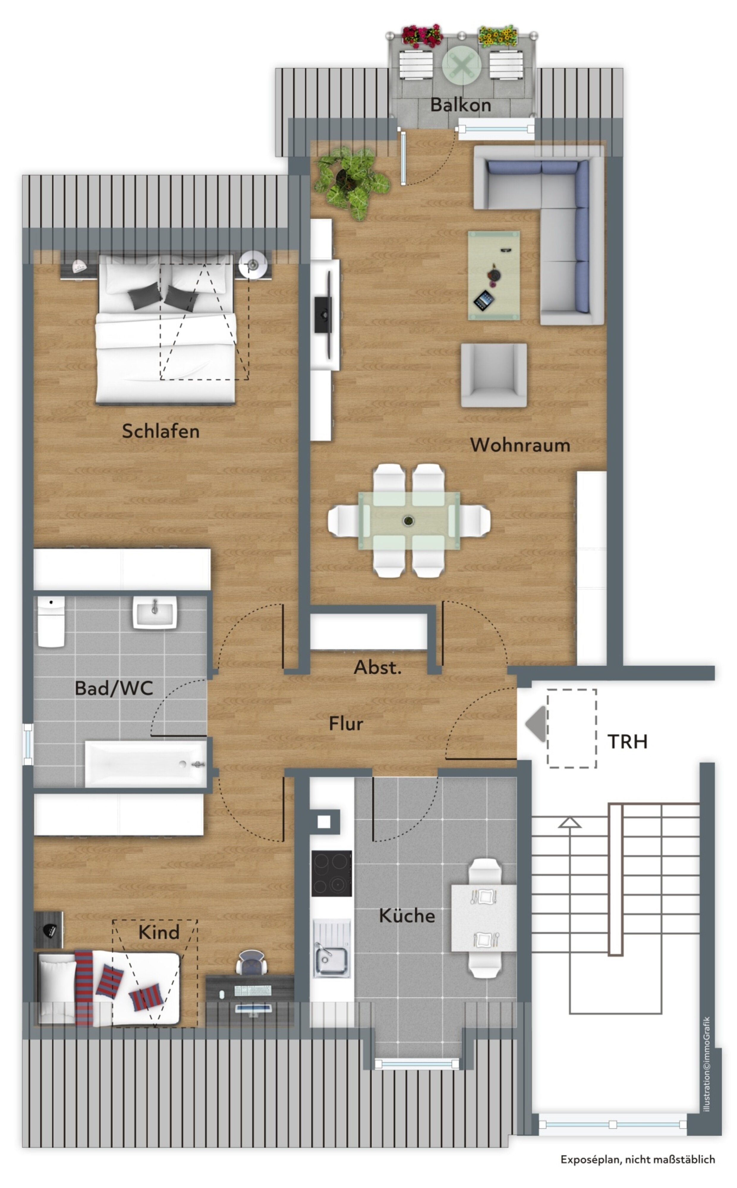 Wohnung zum Kauf 189.000 € 3 Zimmer 67,6 m²<br/>Wohnfläche 01.01.2025<br/>Verfügbarkeit Ostheim Nidderau 61130