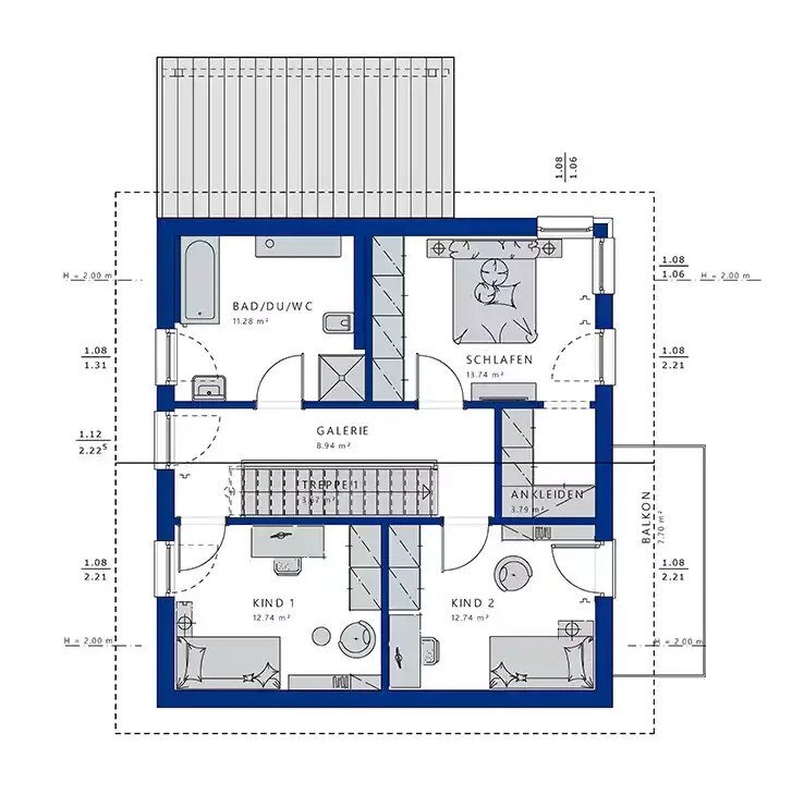 Haus zum Kauf 1.242.379 € 5,5 Zimmer 133 m²<br/>Wohnfläche 600 m²<br/>Grundstück Budenheim 55257