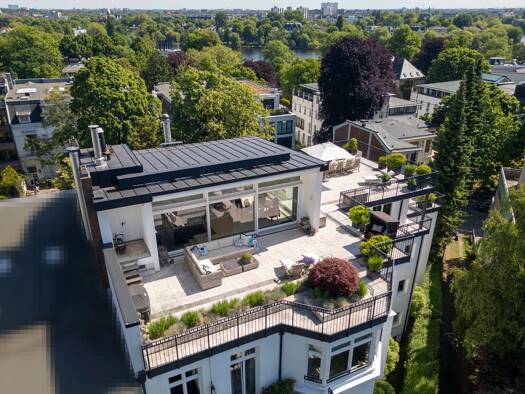 Penthouse zum Kauf 6.500.000 € 7 Zimmer 415,7 m² Harvestehude Hamburg 20149