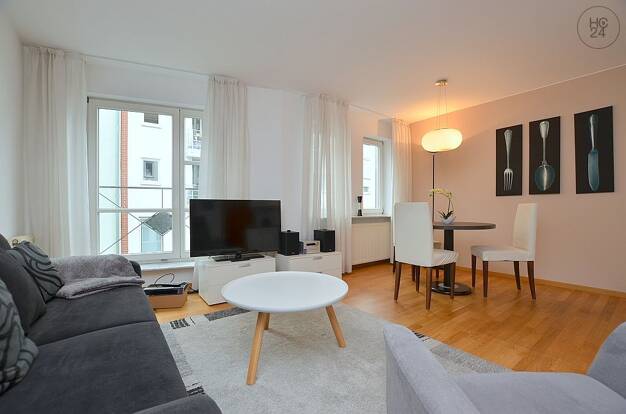 Wohnung zur Miete Wohnen auf Zeit 1.450 € 2 Zimmer 42 m² frei ab 01.06.2025 Rathaus Stuttgart 70178