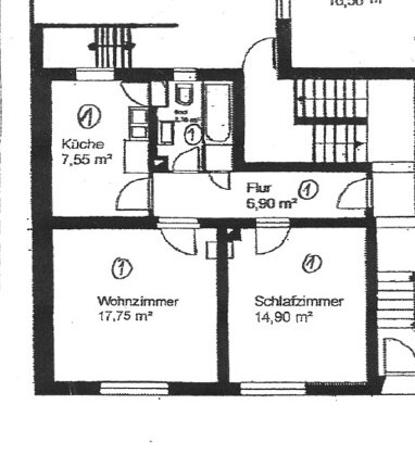 Wohnung zur Miete 750 € 2 Zimmer 52 m² EG frei ab 01.01.2025 Künhoferstr. 17 Veilhof Nürnberg 90489