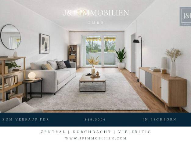 Wohnung zum Kauf 349.000 € 4 Zimmer 88 m² Eschborn 65760