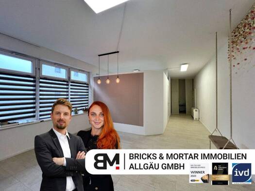 Bürofläche zum Kauf 139.000 € 1,5 Zimmer 60 m² Bürofläche Kempten 87439