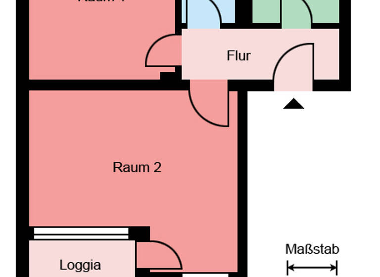 Wohnung zur Miete 319 € 2 Zimmer 46 m² EG Glatzer Straße 37 Lüdenscheid 58511