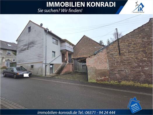 Einfamilienhaus zum Kauf 60.000 € 5 Zimmer 92 m² 346 m² Grundstück Olsbrücken 67737