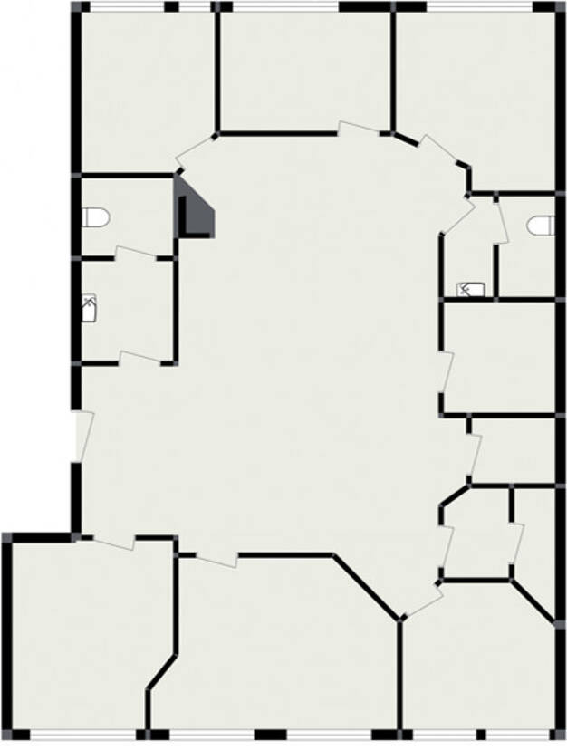 Praxisfläche zur Miete 1.365 € 6 Zimmer 130 m² Bürofläche Stadtkern Kamp-Lintfort 47475