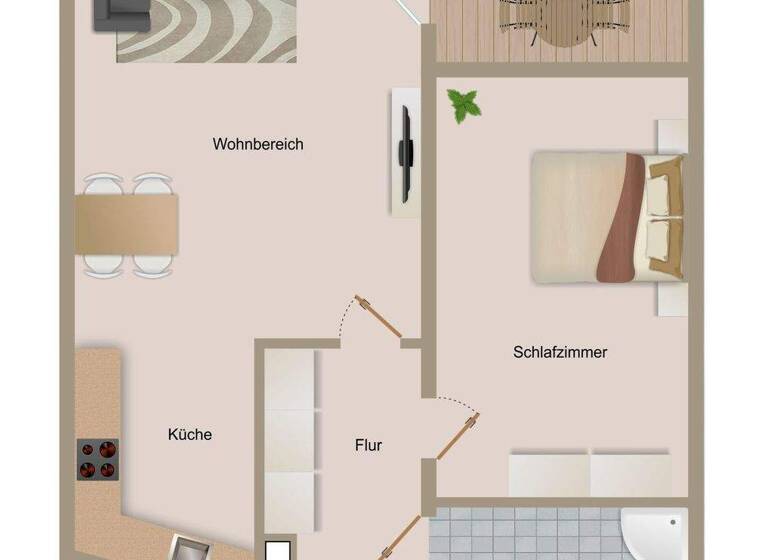 Wohnung zum Kauf 269.000 € 2 Zimmer 43 m² 2. Geschoss Grömitz 23743