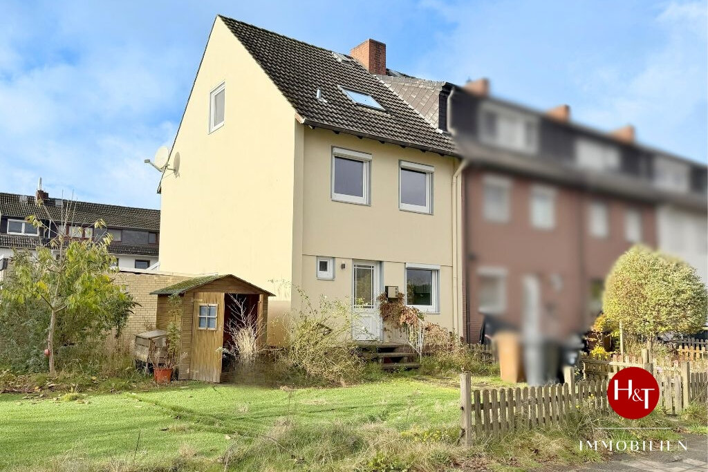 Reihenendhaus zum Kauf 195.000 € 6 Zimmer 105 m²<br/>Wohnfläche 299 m²<br/>Grundstück Brinkum Stuhr 28816