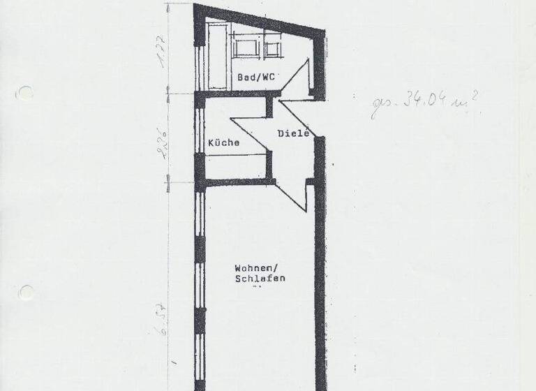 Studio zum Kauf 148.000 € 1 Zimmer 34 m² Engelhardsgasse 2 Lorenz Nürnberg 90402
