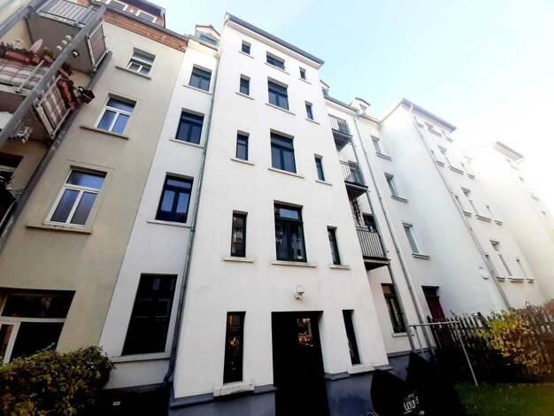 Wohnung zur Miete 590 € 2 Zimmer 45 m² 2. Geschoss Graßdorfer Straße 14 Volkmarsdorf Leipzig 04315