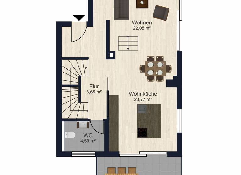Wohnung zum Kauf 5 Zimmer 176 m² Piflas Ergolding 84030