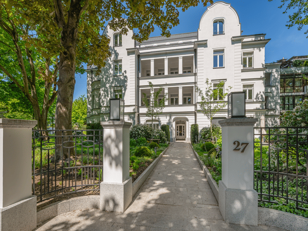 Penthouse zur Miete 9.900 € 6 Zimmer 287 m² Uhlenhorst Hamburg 22085