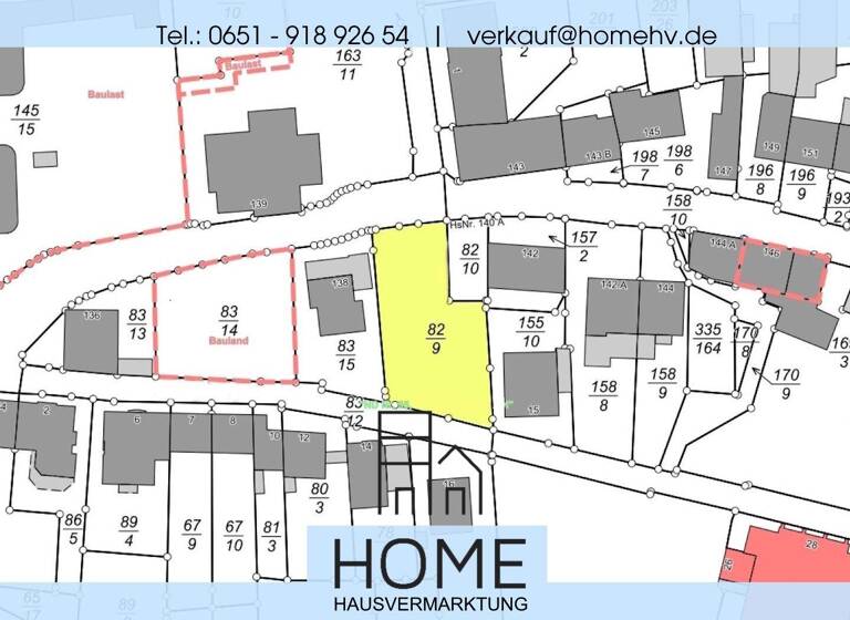 Grundstück zum Kauf 395.000 € 792 m² Grundstück Trier-Süd Trier 54290