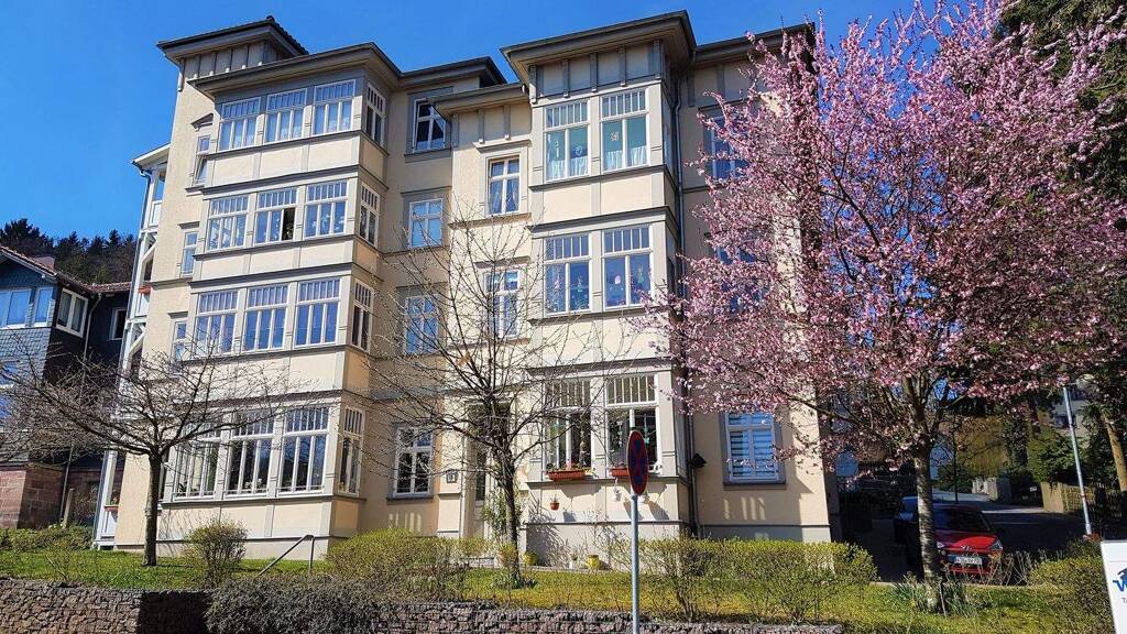 Wohnung zur Miete 420 € 2 Zimmer 52 m² 1. Geschoss frei ab 01.04.2026 Herzogsweg 13 Friedrichroda 99894