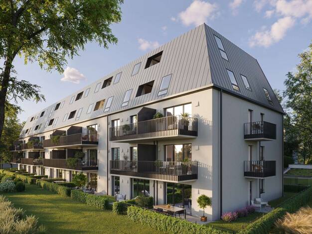 Wohnung zum Kauf - Neubau provisionsfrei 967.700 € 3 Zimmer 90,6 m² EG Wallensteinplatz 2 Milbertshofen-Am Hart München 80807