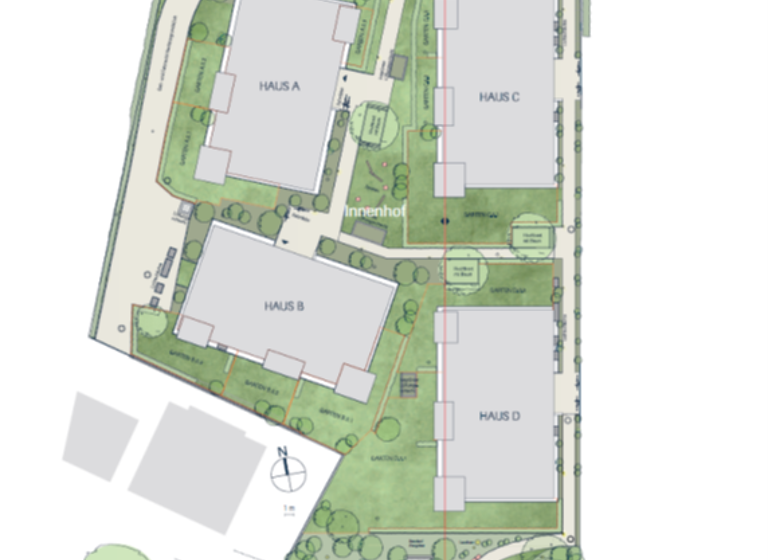Wohnung zum Kauf - Neubau provisionsfrei 399.500 € 2 Zimmer 50,7 m² EG frei ab sofort Bundesstraße 27 Zarten Kirchzarten 79199