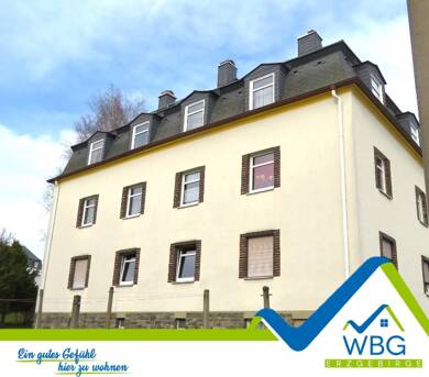 Wohnung zur Miete 288 € 3 Zimmer 49,6 m² Dachgeschoss, 2. Geschoss frei ab sofort Karl-Marx-Straße 28 Gelenau/Erzgeb. 09423