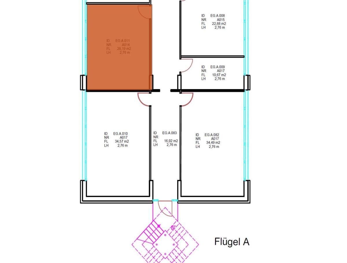 Bürofläche zur Miete 6,50 € 46 m²<br/>Bürofläche Industriestraße 13 Alzenau Alzenau 63755