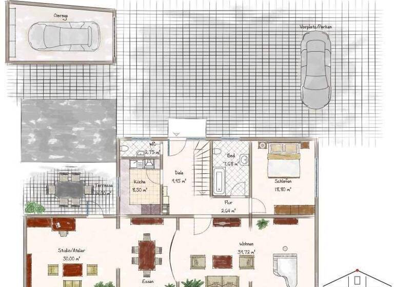 Einfamilienhaus zum Kauf 635.000 € 6 Zimmer 216 m² 996 m² Grundstück Ailsbach Lonnerstadt 91475