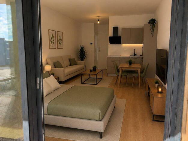 Studio zur Miete - Erstbezug 870 € 1 Zimmer 54 m² EG frei ab 01.08.2026 Am Retzer Schübl 2 Steinberg Steinberg am See 92449
