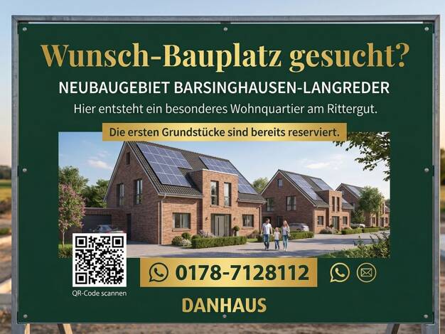 Grundstück zum Kauf 269.000 € 810 m² Grundstück Langreder Barsinghausen 30890