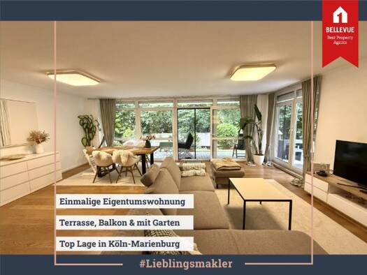 Wohnung zum Kauf 899.000 € 4 Zimmer 141 m² Marienburg Köln / Marienburg 50968