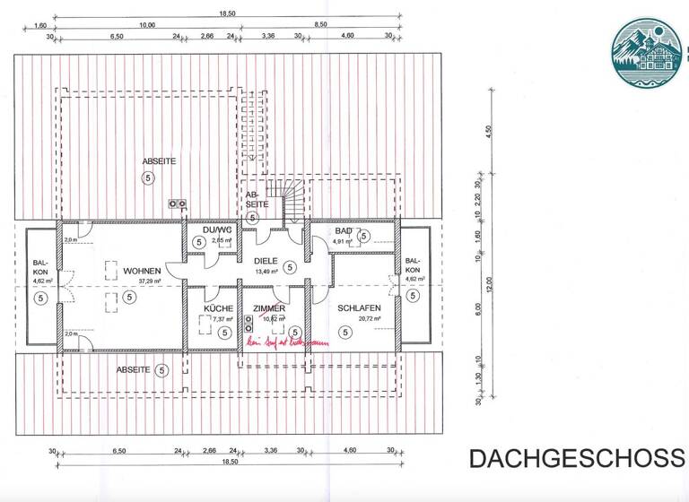 Wohnung zum Kauf 378.000 € 3 Zimmer 105 m² Oberau 82496