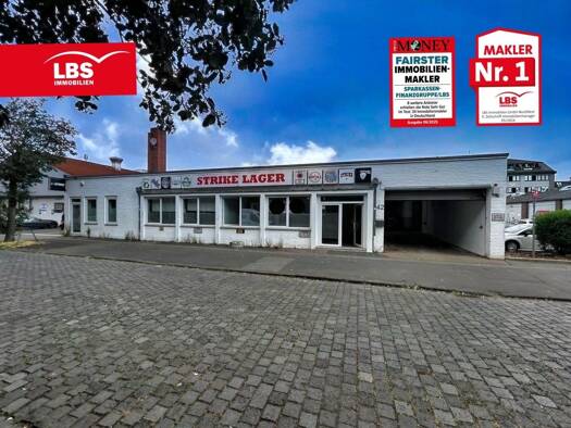 Lagerhalle zur Miete 5.300 € 1.040 m² Lagerfläche teilbar ab 480 m² Cracau Krefeld 47799