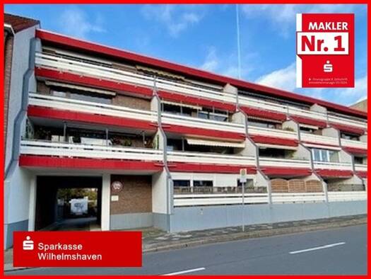 Wohnung zum Kauf 89.000 € 3 Zimmer 67,9 m² 2. Geschoss Innenstadt Wilhelmshaven 26382