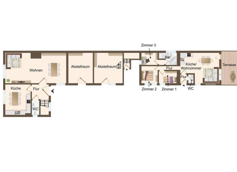 Mehrfamilienhaus zum Kauf 550.000 € 15 Zimmer 346 m² 434 m² Grundstück Lantershofen Grafschaft 53501