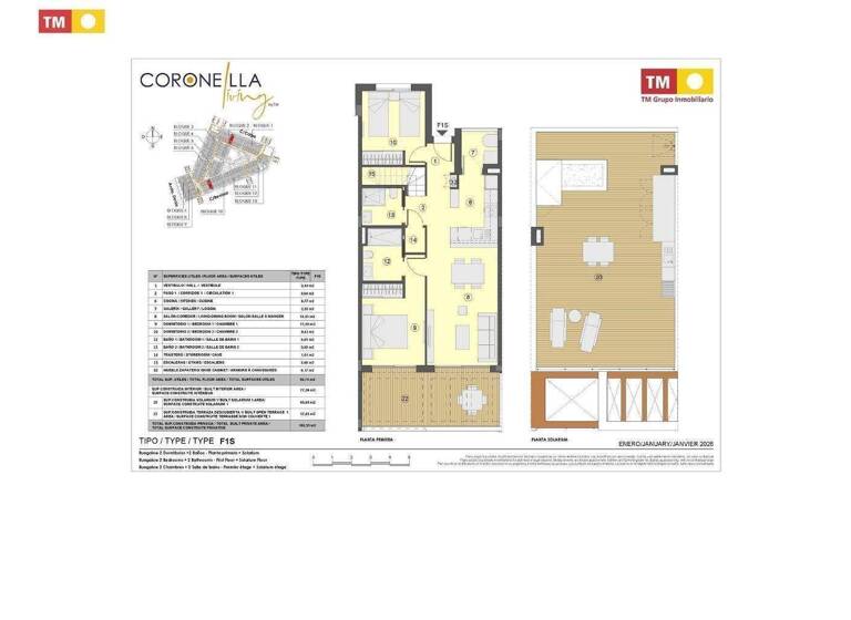 Penthouse zum Kauf provisionsfrei 339.000 € 3 Zimmer 65 m² Calle Benissa Torrevieja 03186