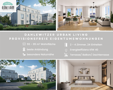 Wohnung zum Kauf - Neubau 280.600 € 2 Zimmer 61 m² 2. Geschoss Dahlewitz Blankenfelde-Mahlow 15827
