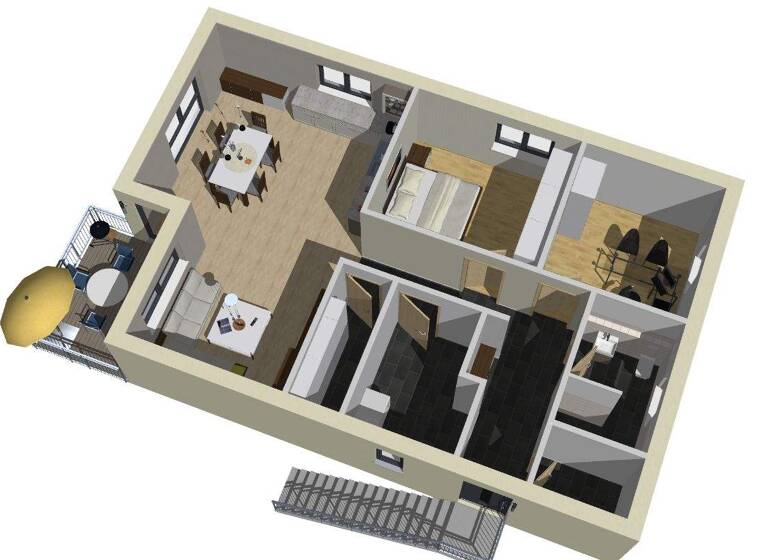 Wohnung zum Kauf provisionsfrei 320.000 € 3 Zimmer 100 m² Raiffeisenstraße 11 Großbardorf 97633