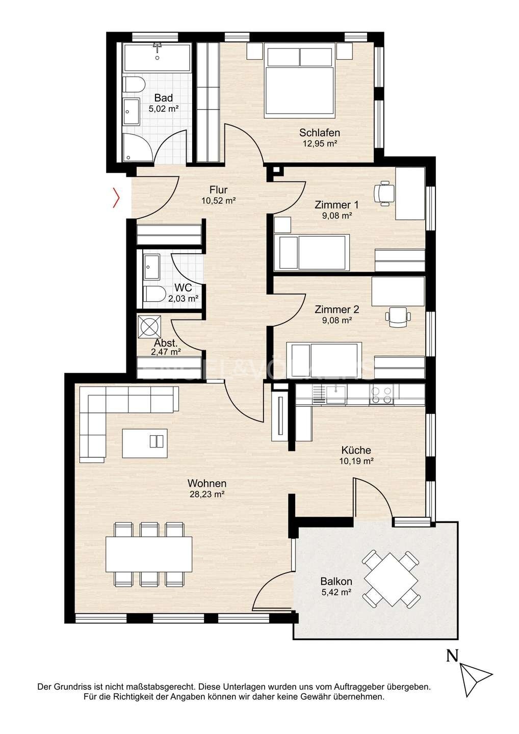 Wohnung zum Kauf 385.000 € 4 Zimmer 95 m²<br/>Wohnfläche HEW - Siedlung, Bez. 11 Geesthacht 21502