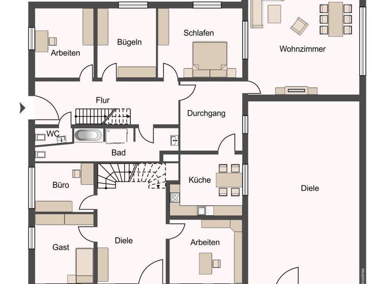 Mehrfamilienhaus zum Kauf 980.000 € 15 Zimmer 495 m² 7.200 m² Grundstück Senne Bielefeld / Bielefeld-Senne 33659