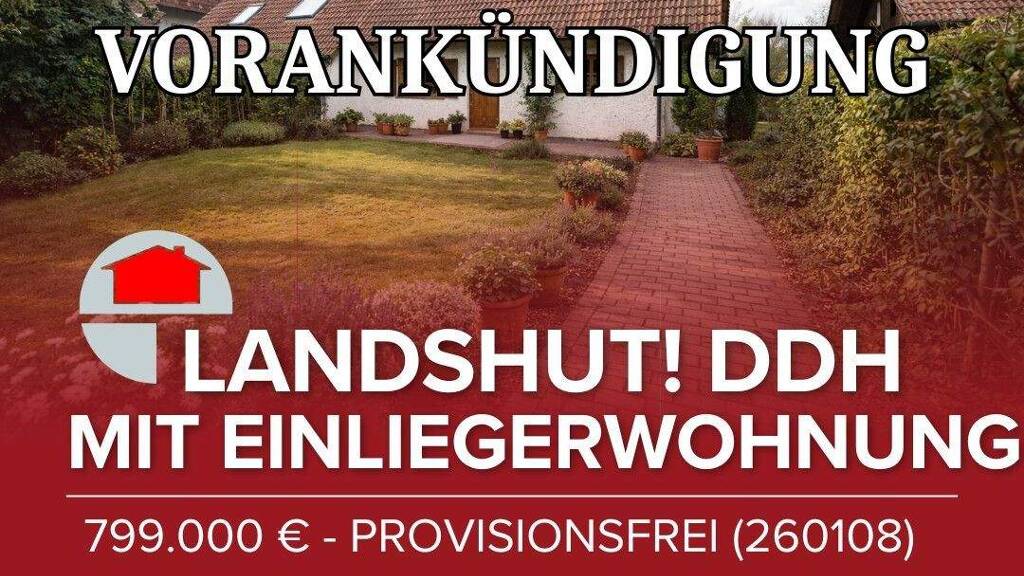 Doppelhaushälfte zum Kauf provisionsfrei 799.000 € 6 Zimmer 250 m² 700 m² Grundstück Berg Landshut 84036