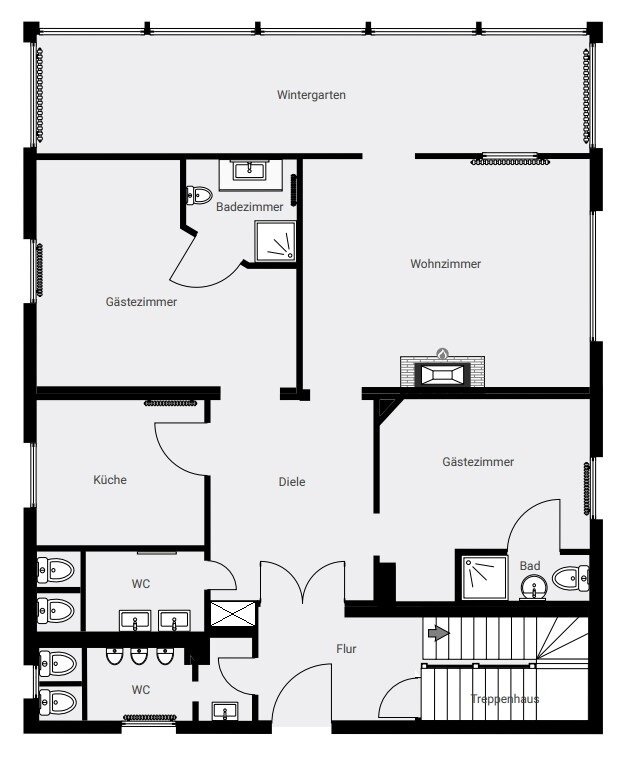 Hotel zum Kauf 590.000 € 11 Zimmer 792 m²<br/>Grundstück Dönche Kassel / Brasselsberg 34132