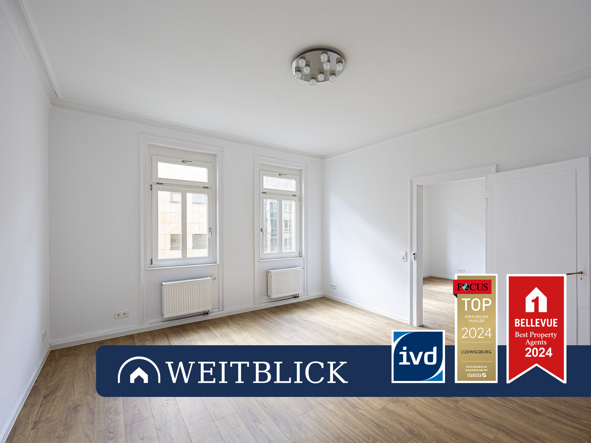 Wohnung zum Kauf 465.000 € 3 Zimmer 98 m²<br/>Wohnfläche 2.<br/>Geschoss Rotebühl Stuttgart / Stuttgart-West 70197