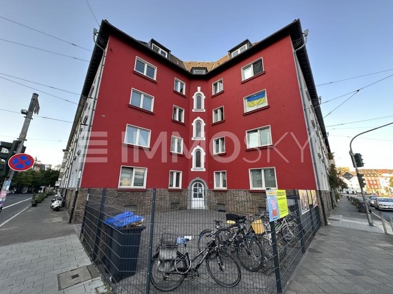 Wohnung zum Kauf 189.000 € 2 Zimmer 47 m²<br/>Wohnfläche 3.<br/>Geschoss Bilk Düsseldorf 40225