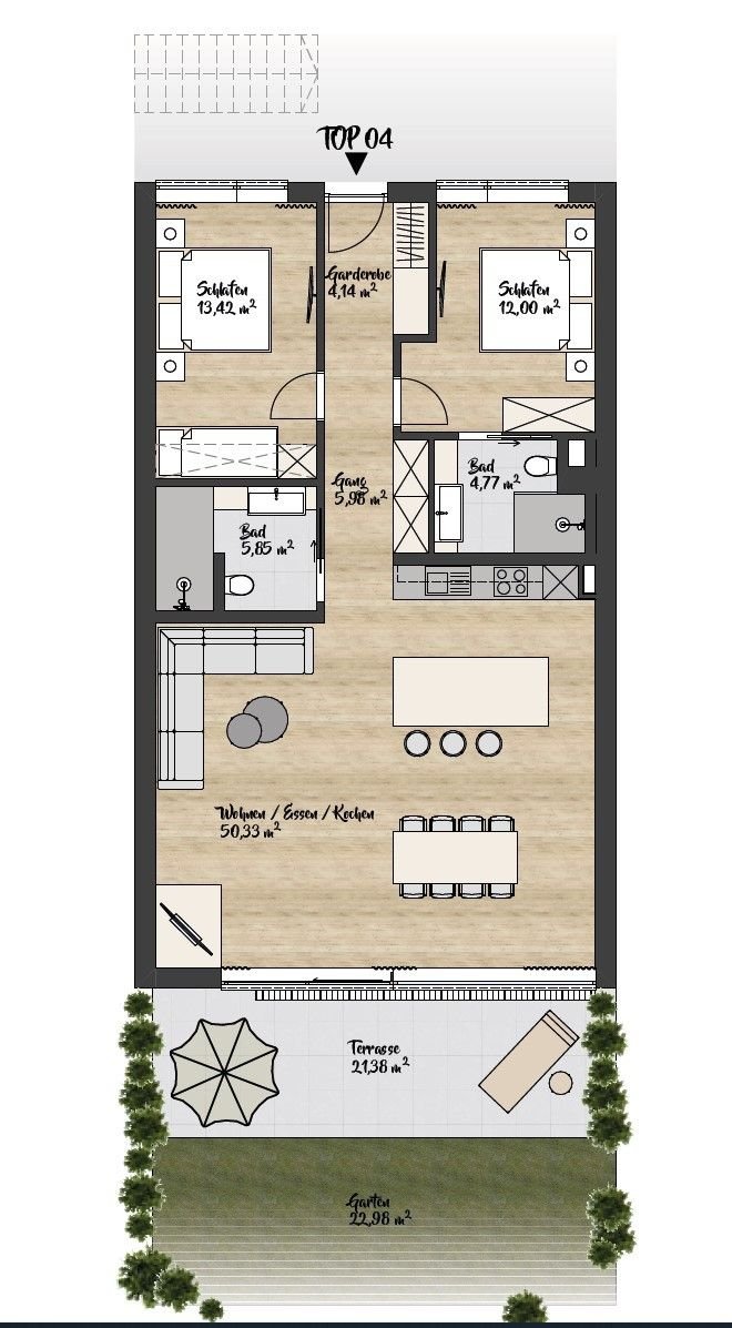 Studio zum Kauf 594.000 € 2 Zimmer 96,5 m²<br/>Wohnfläche 1.<br/>Geschoss St. Leonhard im Pitztal 6481