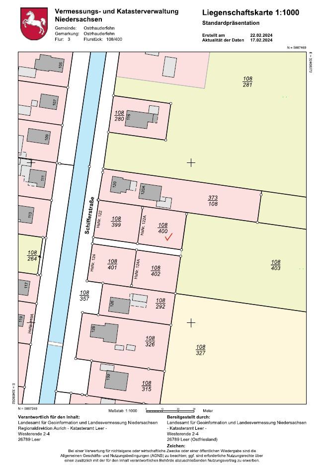 Grundstück zum Kauf 85.000 € 655 m²<br/>Grundstück Ostrhauderfehn Ostrhauderfehn 26842