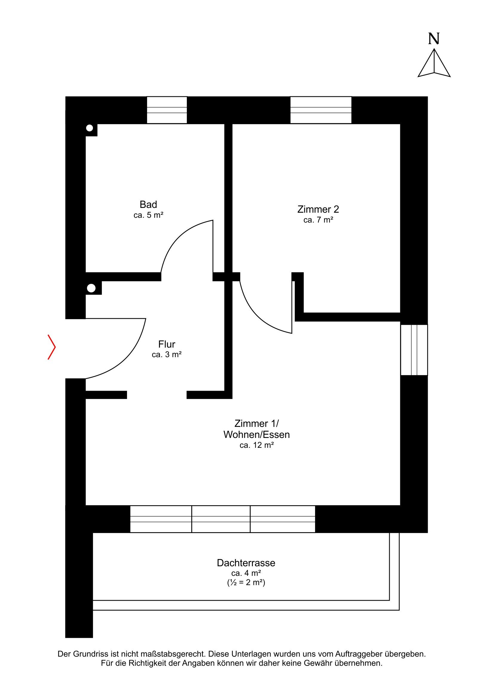 Wohnung zum Kauf 299.000 € 2 Zimmer 29 m²<br/>Wohnfläche 2.<br/>Geschoss Bahrenfeld Hamburg 22607