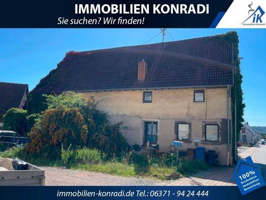 Einfamilienhaus zum Kauf 89.000 € 3 Zimmer 100 m² 440 m² Grundstück Miesau Bruchmühlbach-Miesau 66892